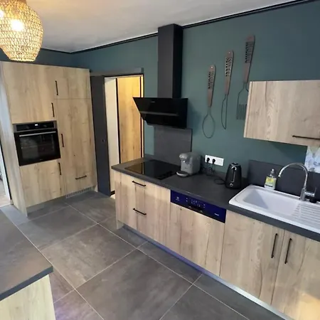 Maison Chez Nounou Sauna Jacuzzi Jardin Arbore Non Cloture Ferienhaus Etting