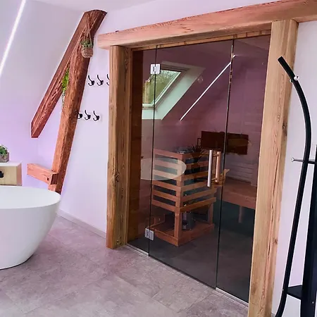 Maison Chez Nounou Sauna Jacuzzi Jardin Arbore Non Cloture Ferienhaus