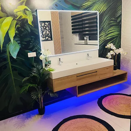 Maison Chez Nounou Sauna Jacuzzi Jardin Arbore Non Cloture *