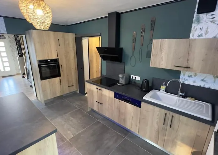 Maison Chez Nounou Sauna Jacuzzi Jardin Arbore Non Cloture Dom wakacyjny Etting